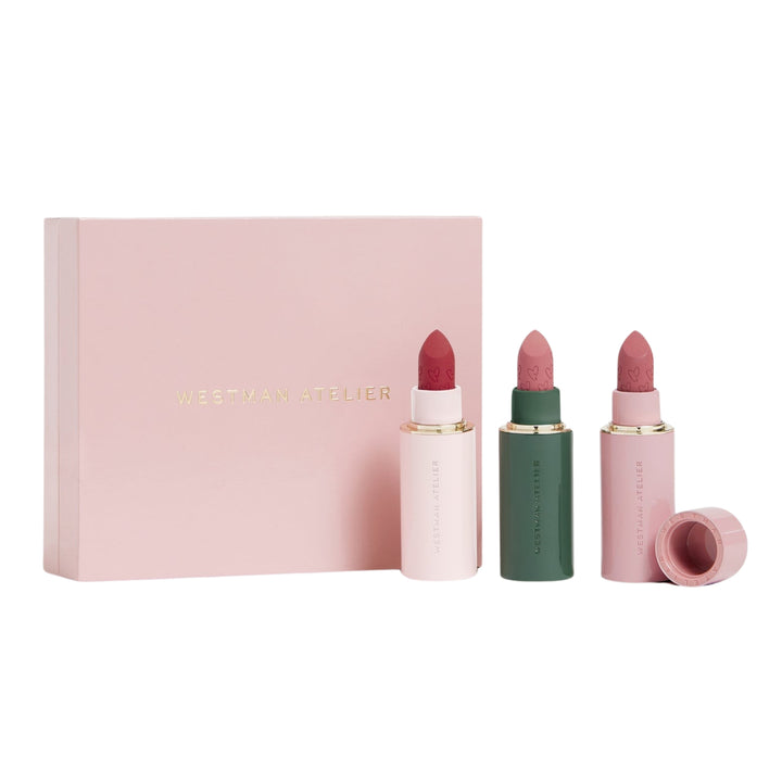 Westman Atelier Lip Suede Matte Lipstick Trio 24