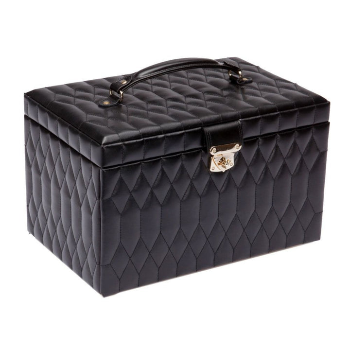 Wolf 1834 Caroline Extra Large Jewelry Case in Black