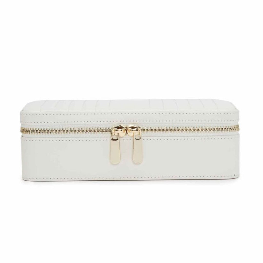 Wolf 1834 Maria Medium Zip Case in White