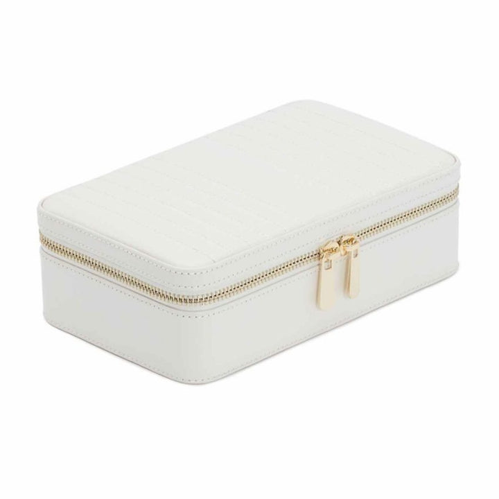 Wolf 1834 Maria Medium Zip Case in White