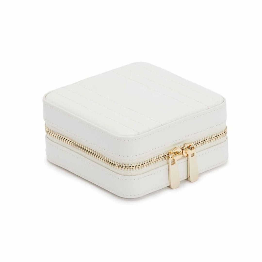 Wolf 1834 Maria Small Zip Case in White