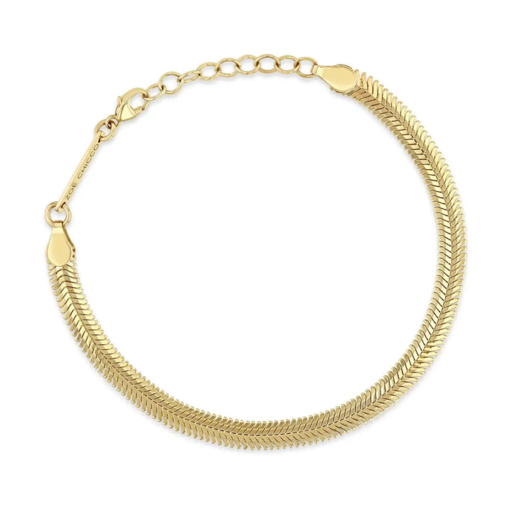 Medium Oval Snake Chain Bracelet