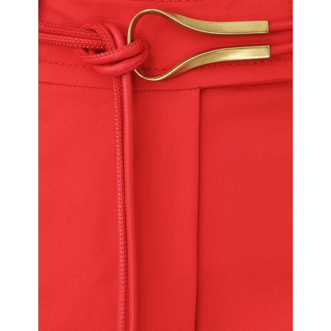 Zimmermann CRUSH TAILORED PANT in Red