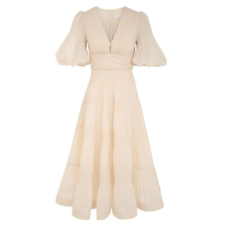 Zimmermann PLEATED MIDI DRESS