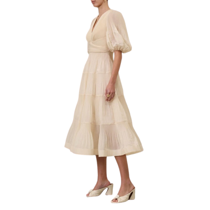 Zimmermann PLEATED MIDI DRESS