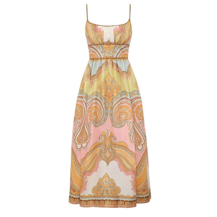 MAXINE PICNIC MIDI DRESS