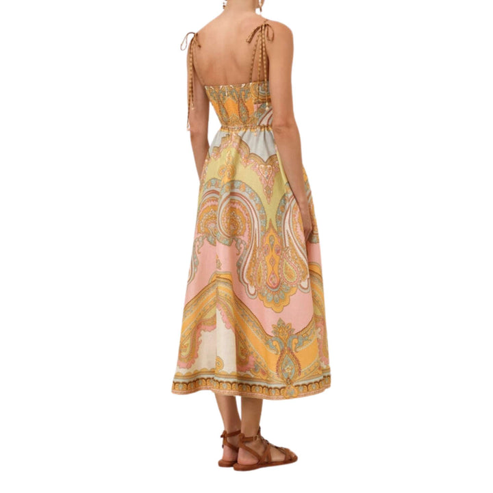 MAXINE PICNIC MIDI DRESS