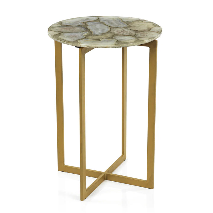 Lucas Agate Accent Table