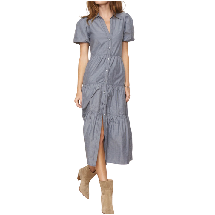 Havana Dress Washed Slate