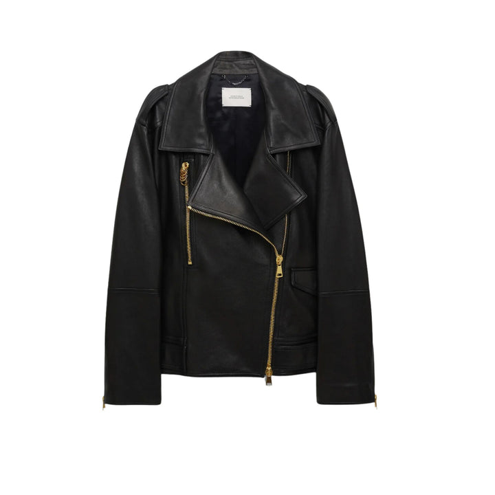 Sleek Statement Leather Jacket