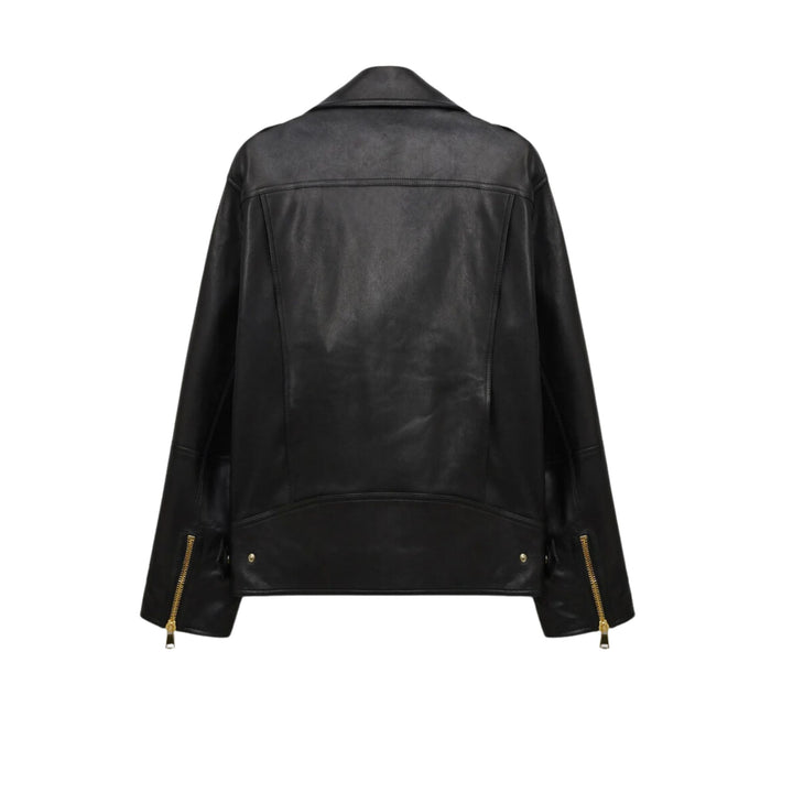 Sleek Statement Leather Jacket