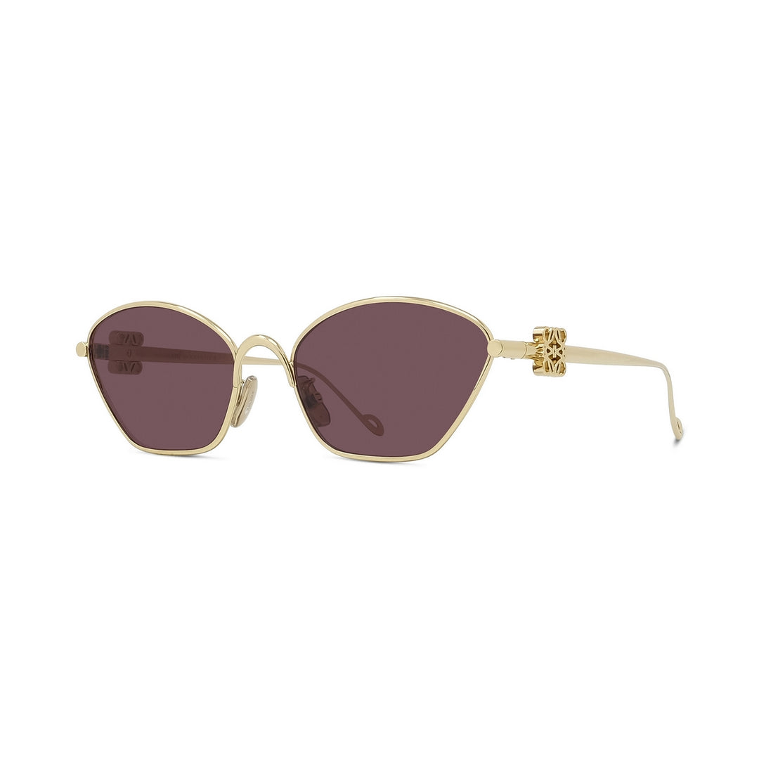 Gold Cat eye Full rim Sunglasses LW40115U-30Y