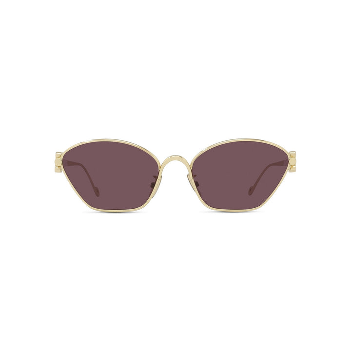 Gold Cat eye Full rim Sunglasses LW40115U-30Y