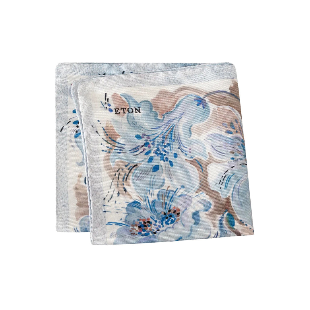 Floral Silk Pocket Square