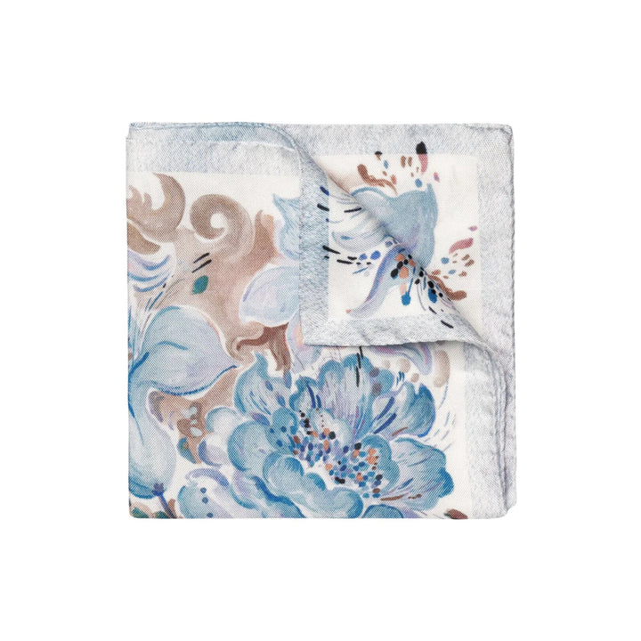 Floral Silk Pocket Square