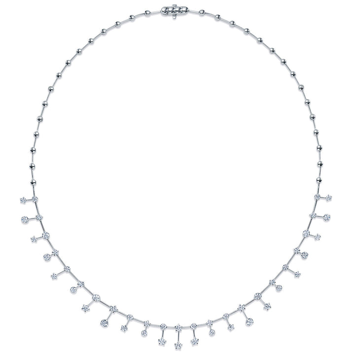 2.28ct Star-Set Starry Night Diamond Necklace