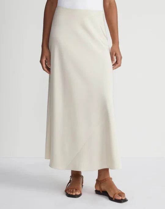 Bias Cut Maxi Skirt