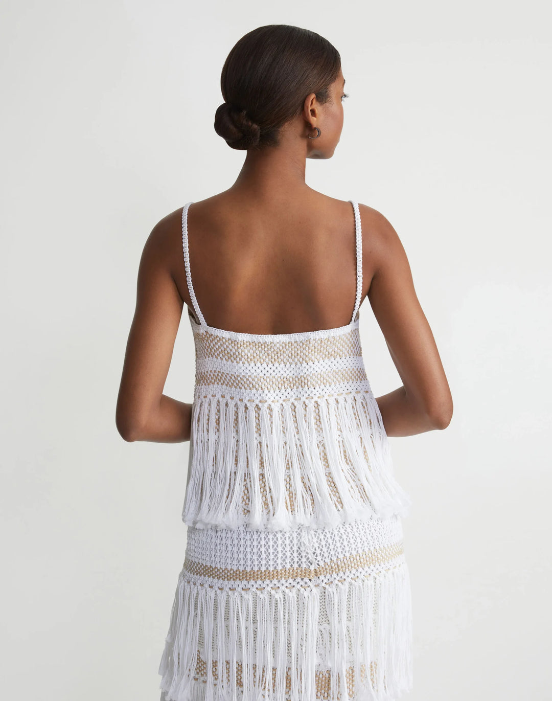 Macrame Fringed Tank