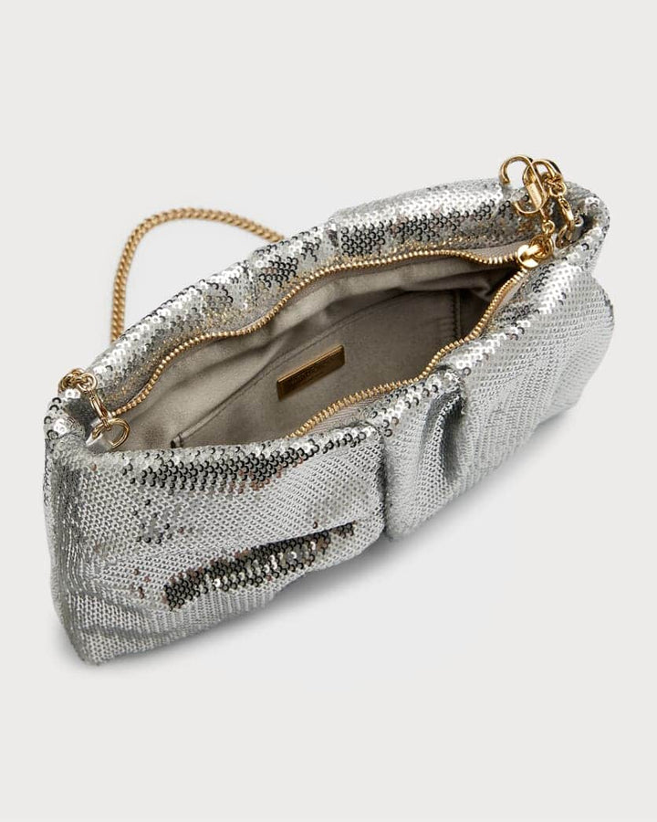 bonny clutch silver