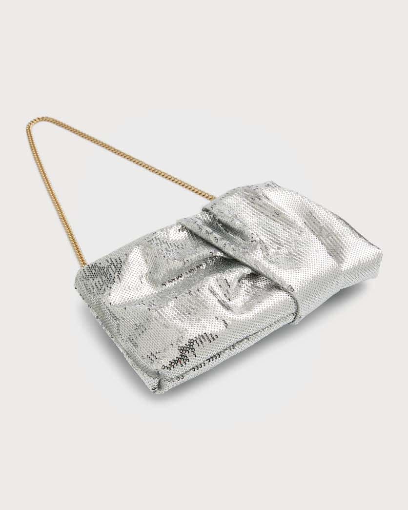 bonny clutch silver