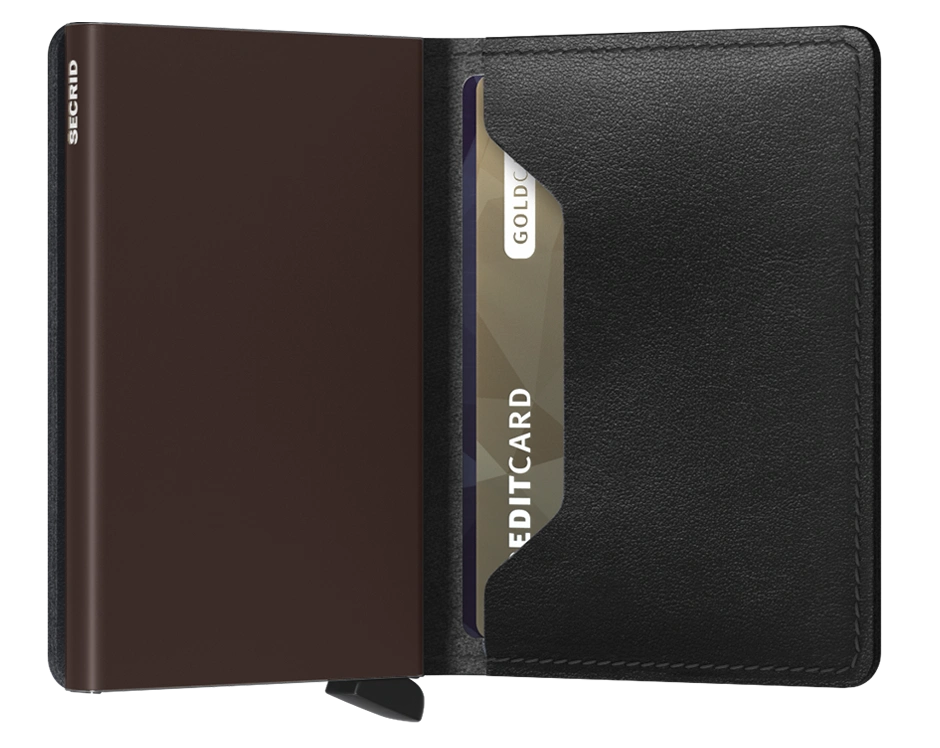 Slimwallet Style Original Black & Brown