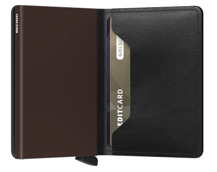 Slimwallet Style Original Black & Brown