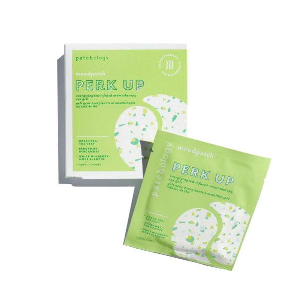 Moodpatch Perk Up Eye Gels Product shot and packaging