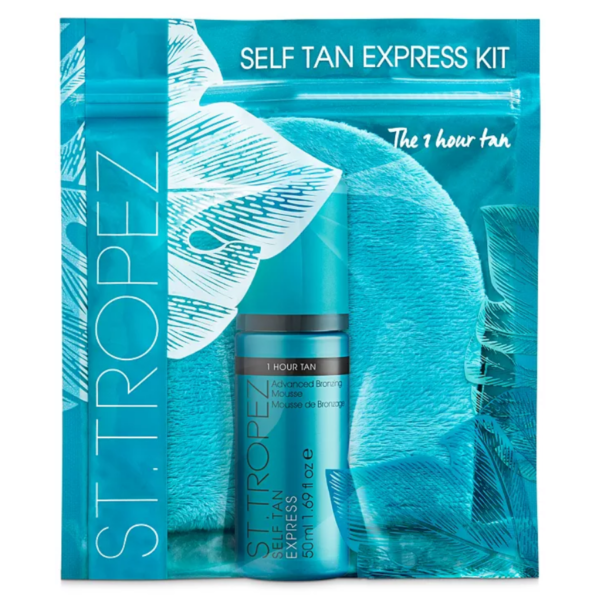 Express Self Tan Kit Product Shot Packaging