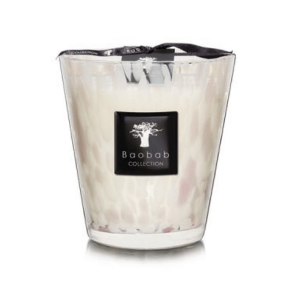 Max 16 White Pearl Candle