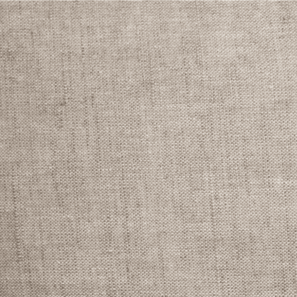 Ostrich Trim/Natural Linen Pillow - 22x14