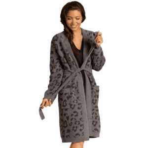 Cozychic Barefoot in the Wild Robe in Graphite Carbon