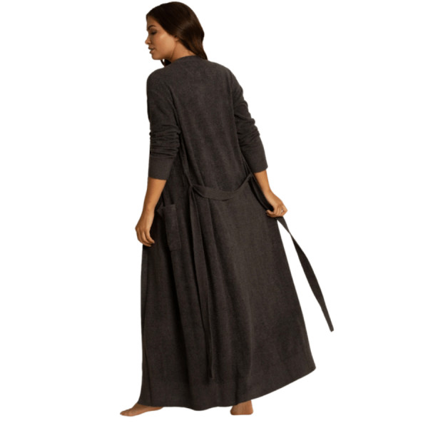 Cozychic Lite Women's Long Robe in Carbon