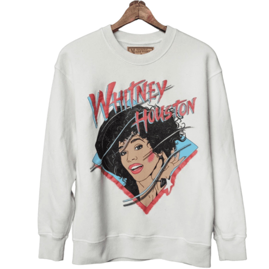 Whitney Houston Sweatshirt – Gwynn's of Mount Pleasant