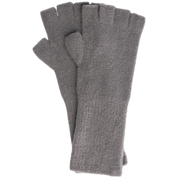Cozy Chic Lite Fingerless Gloves in Graphite