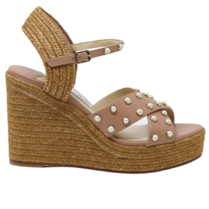 Dellena 100 Wedge with Pearl Studs