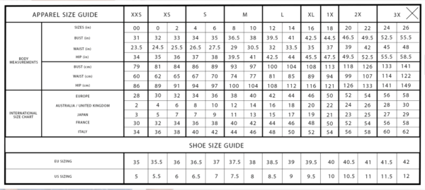 Staud size Guide
