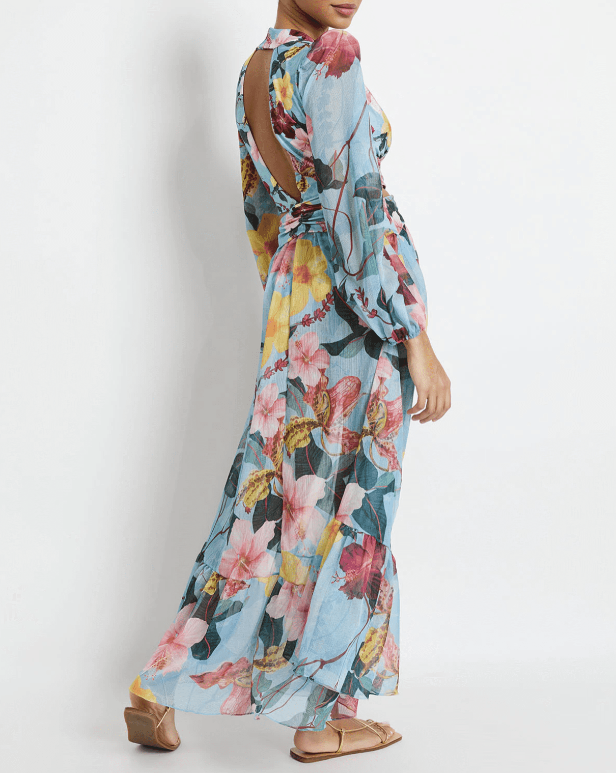 Hibiscus Cutout Maxi Dress – Gwynn's of Mount Pleasant