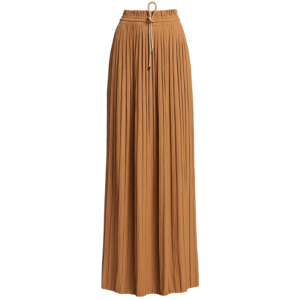 Long Everly Pleated Skirt