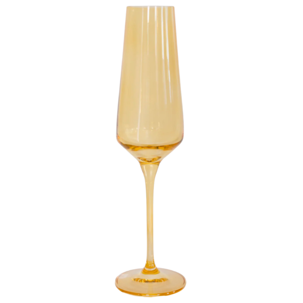 Champagne Flute Yellow