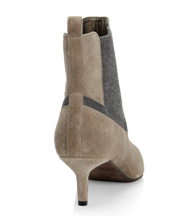 Monili Suede Ankle Boots