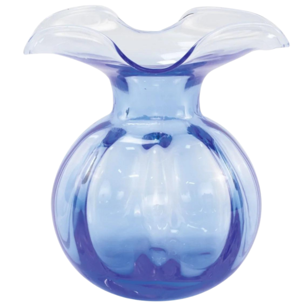 Hibiscus Glass Cobalt Medium Vase