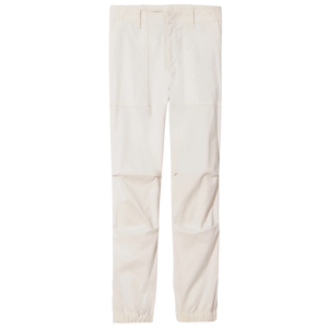 Cropped French Military Pant in Eggshell