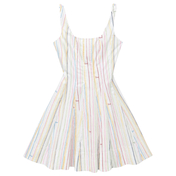 Striped Mini Wells Dress