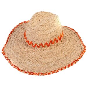 Orange Trim Hat