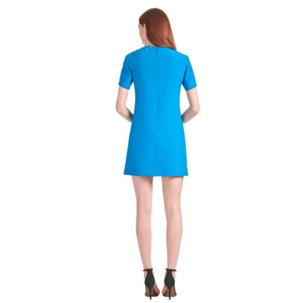 short mini blue dress by sachin & Babi