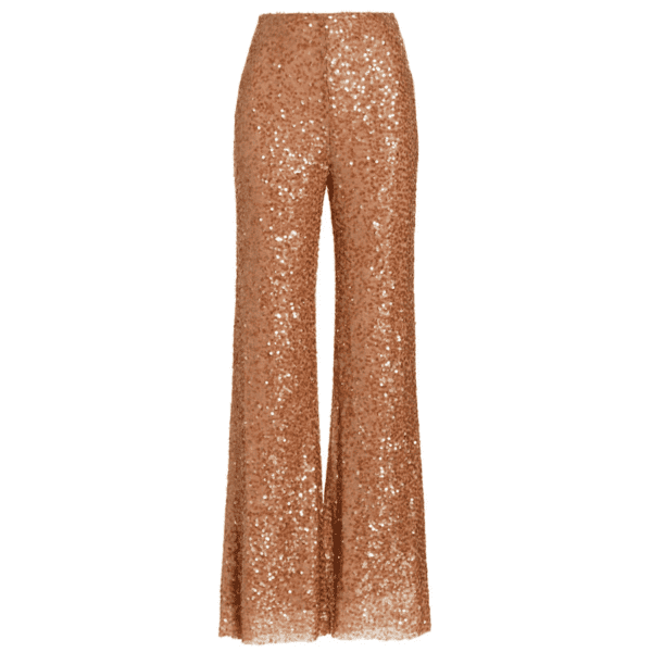 Designed with allover sequins for shine, Sachin & Babi’s Alli Pants feature sheer construction and a flattering bootcut silhouette.