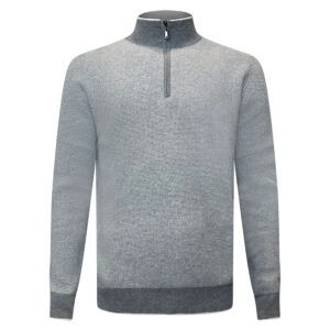 The Charcoal Heather Ashton Half-Zip Sweater – Ledbury