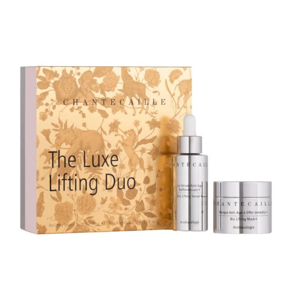 Bio Lifting Serum+ is an incredibly innovative hydrating serum infused with powerful botanicals and peptides that smooth the appearance of horizontal and vertical lines. Bio Lifting Mask+ features a cocktail of plant stem cells, four innovative peptides and immediate lifting botanicals that visibly firm, smooth and lift, leaving the skin supremely smooth and youthful looking.