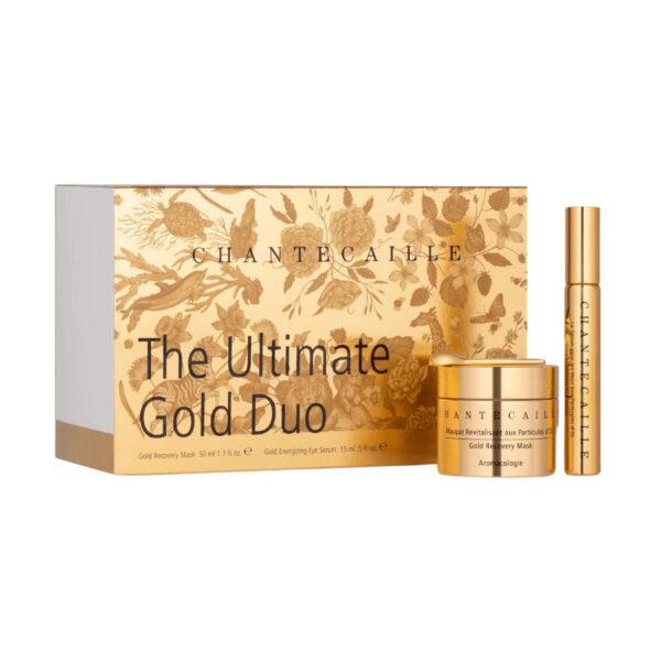 The restorative power of 24k gold is the key ingredient in these luxurious Gold Collection essentials, which leave the skin looking firmer, nourished and radiant. The eye zone is visibly smoother and more awake-looking after applying de-puffing Gold Energizing Eye Serum. Gold Recovery Mask replenishes the skin with a powerful cocktail of botanicals that soothe, strengthen, firm and tone. When worn overnight, skin is left visibly glowing.