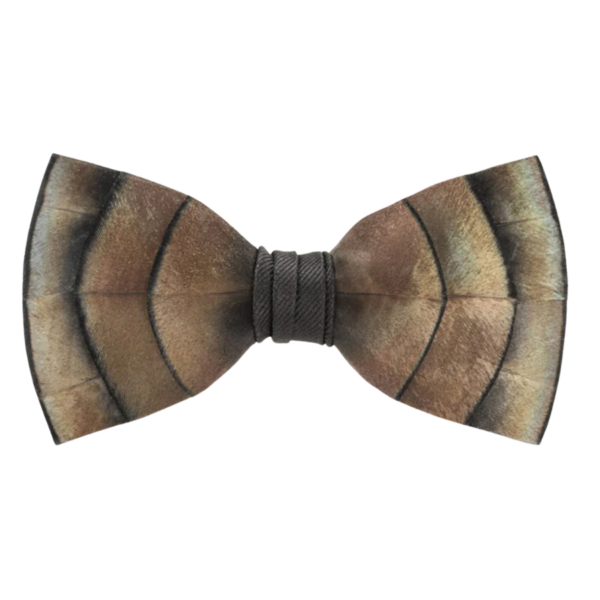 Band collar wrap features an adjustable strap from 13" to 21" and a hook closure. Bow tie dimensions are 2.5” tall and 4.5” wide.